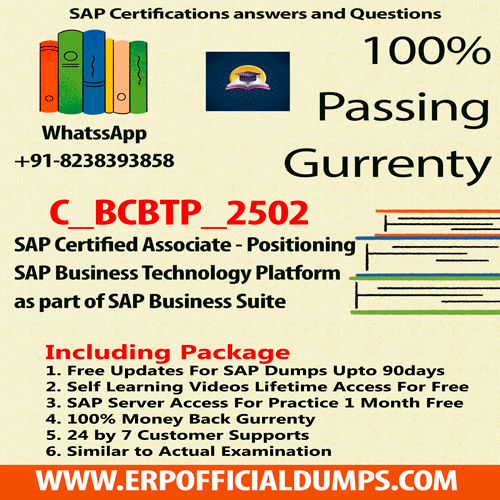 Positioning SAP Business Technology Platform BCBTP