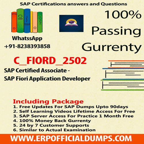 SAP Fiori Application Developer Exam Questions and answers PDF SAP Fiori Application Developer Exam Questions and answers PDF