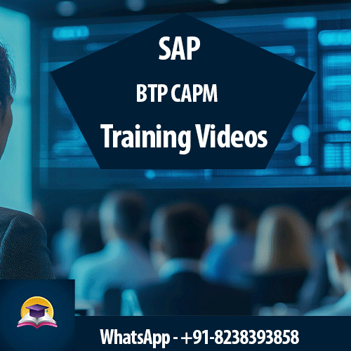 SAP BTP CAPM Training Videos