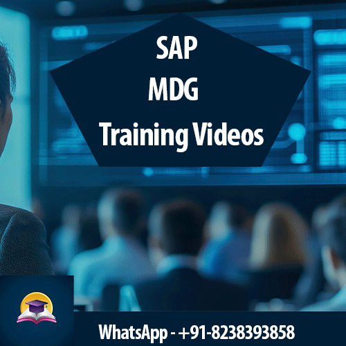 SAP MDG Training Videos